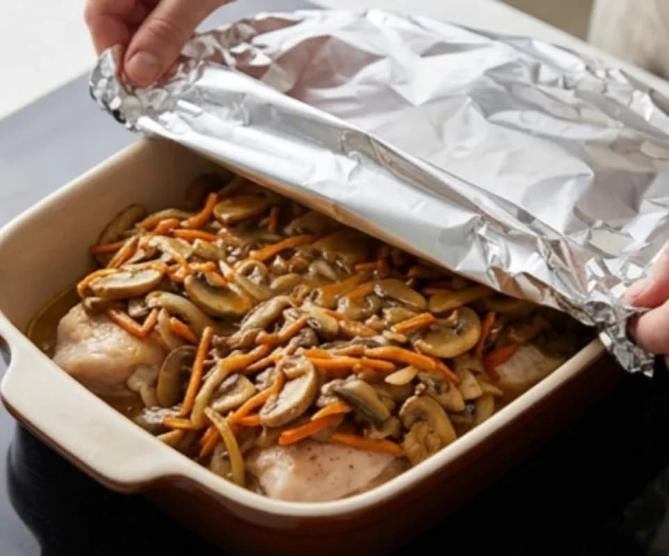 Bake the chicken in the sauce
