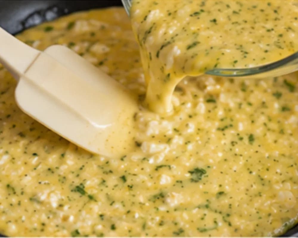 Pour in the Mixture