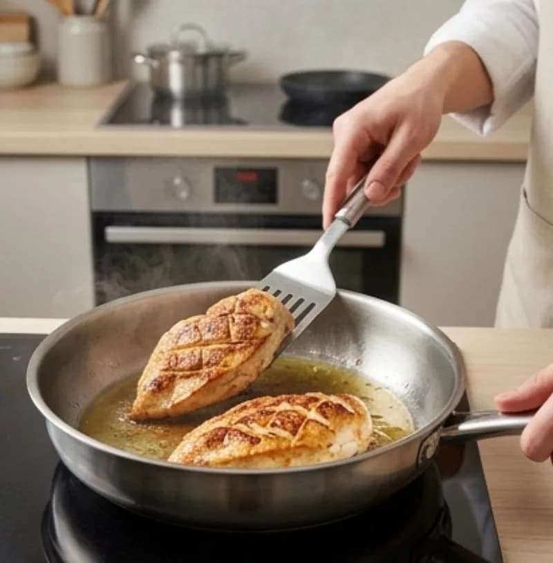 Fry and Roast the Fillets