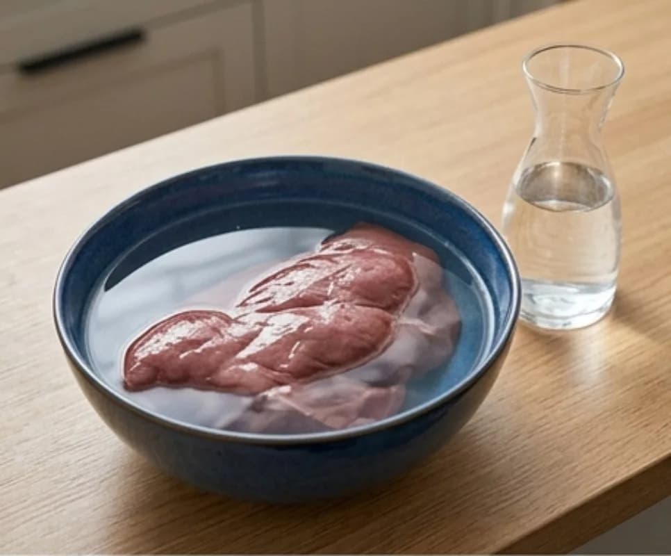 Замачивание печени