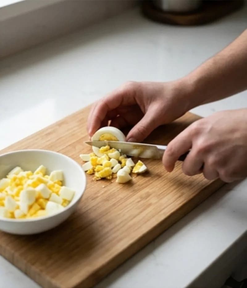 Boil and Dice Eggs