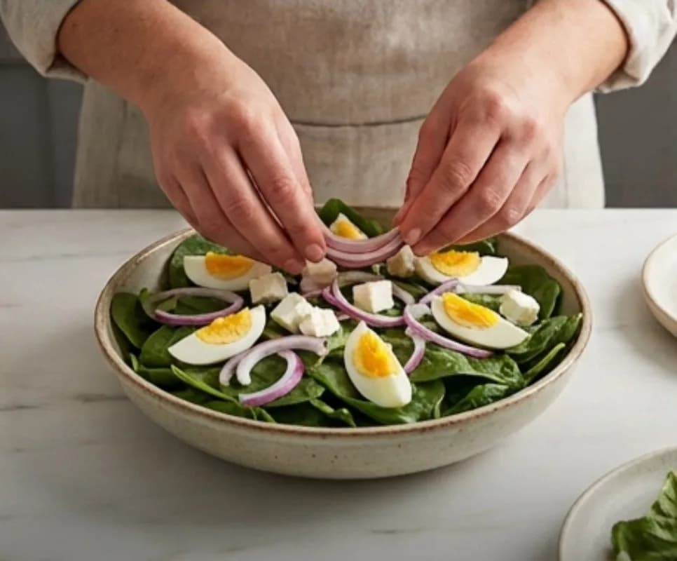 Assemble the salad