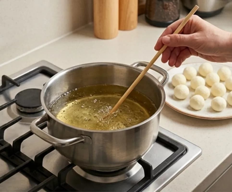 Heat the Oil