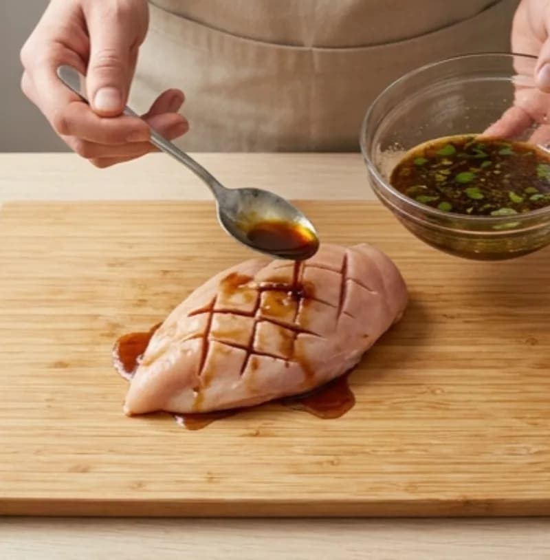 Marinate the Chicken Fillets