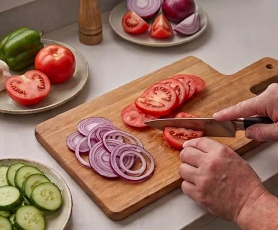 Slice the Vegetables