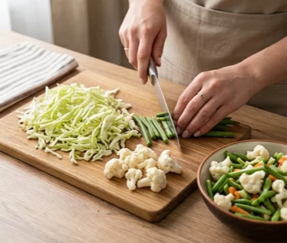 Prep the Vegetables