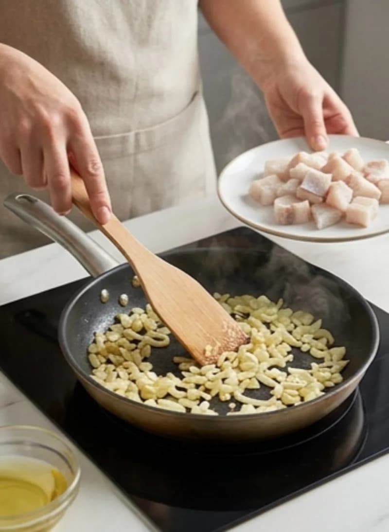 Sauté the onion