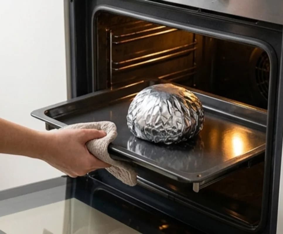 Bake in foil