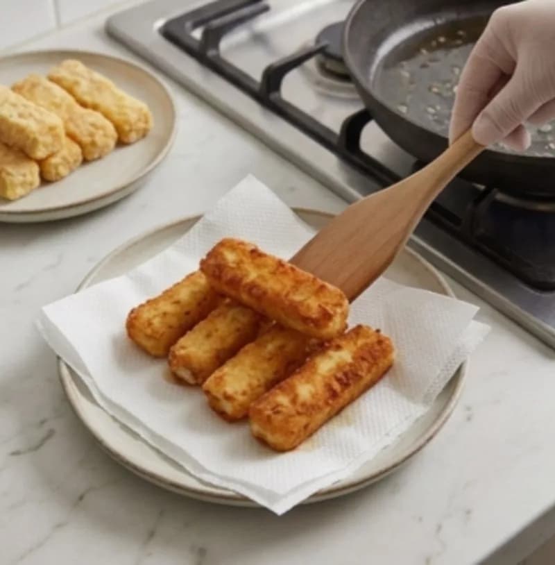 Remove Excess Oil