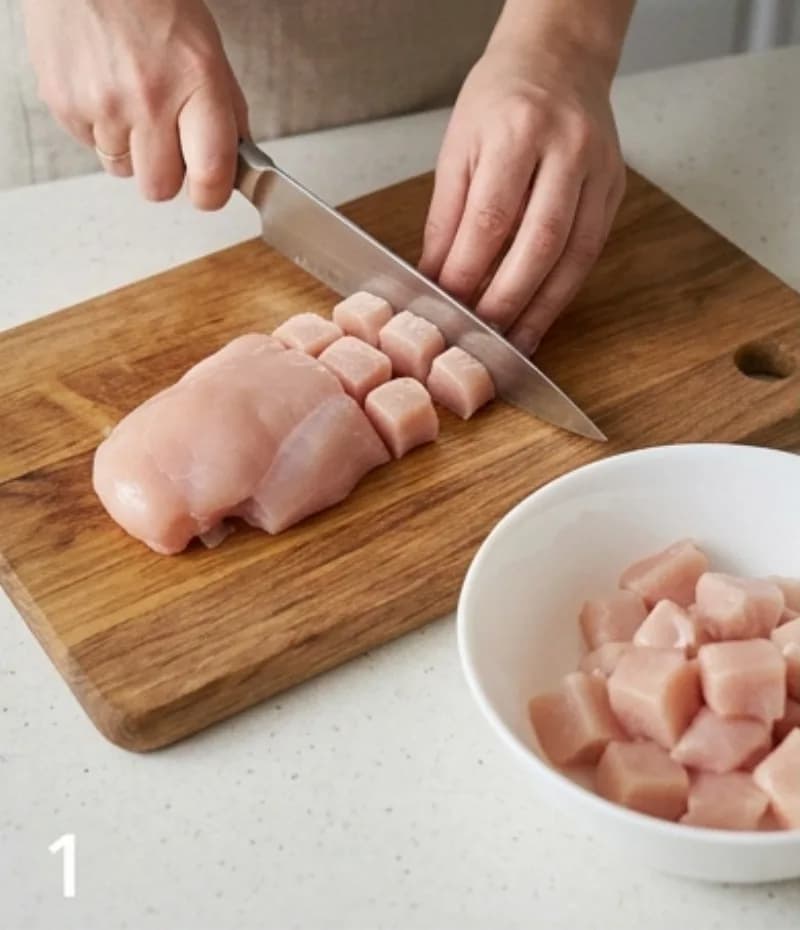 Подготовка курицы