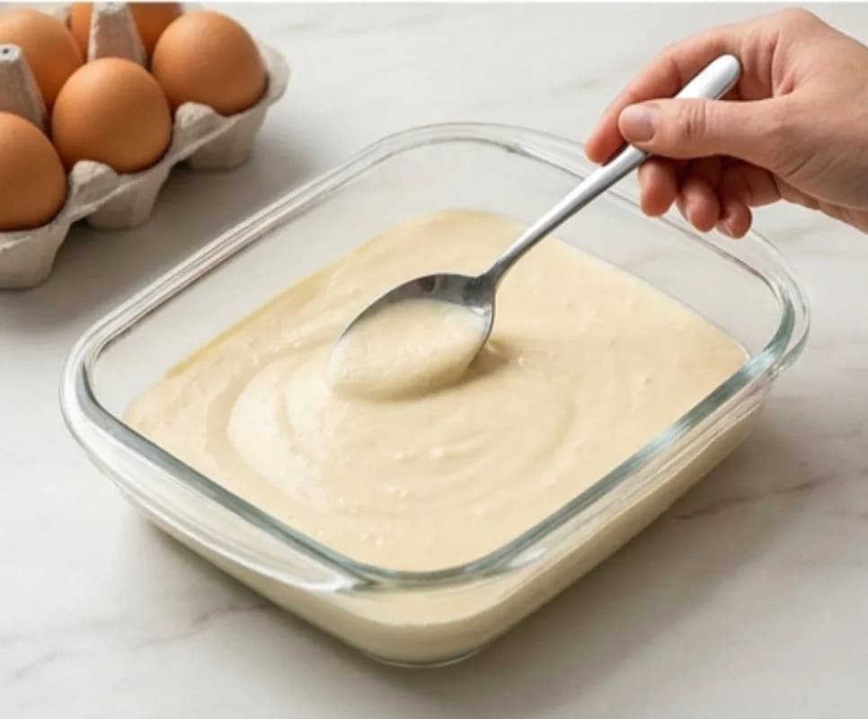 Pour the Mixture