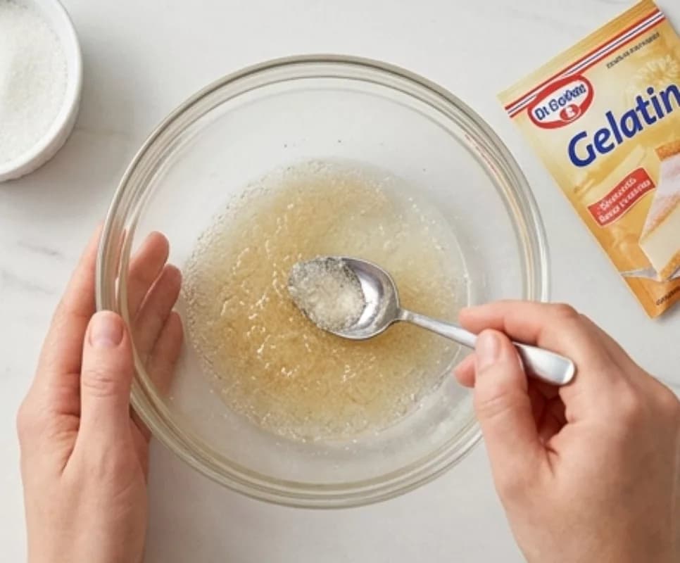 Soak the Gelatin