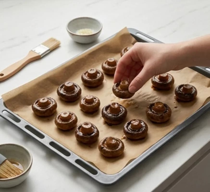 Arrange on a Baking Sheet