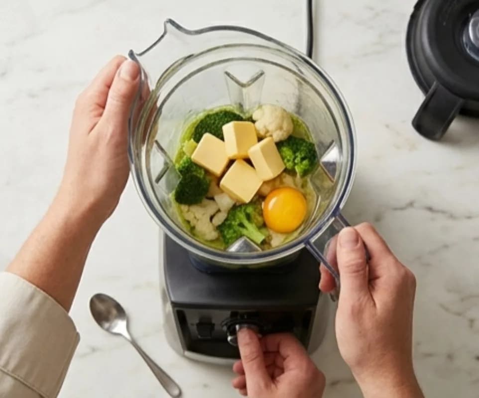 Blend until smooth