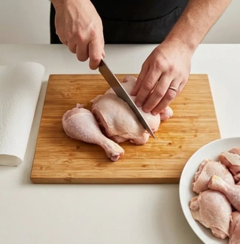 Prep the chicken