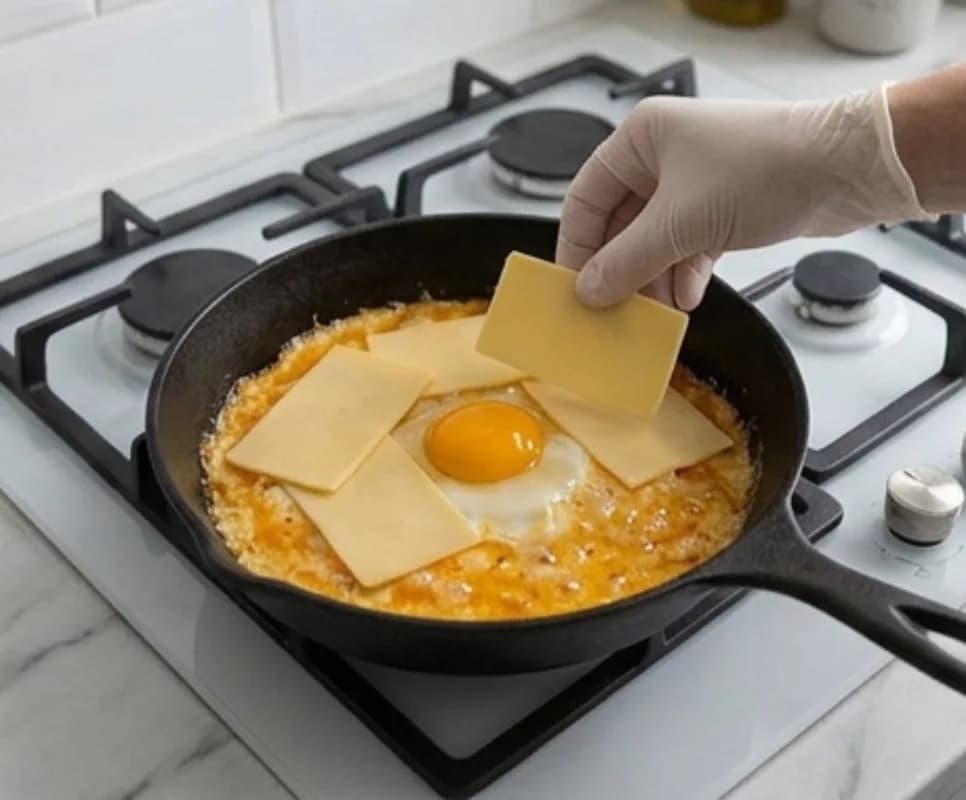 Добавление оставшегося сыра
