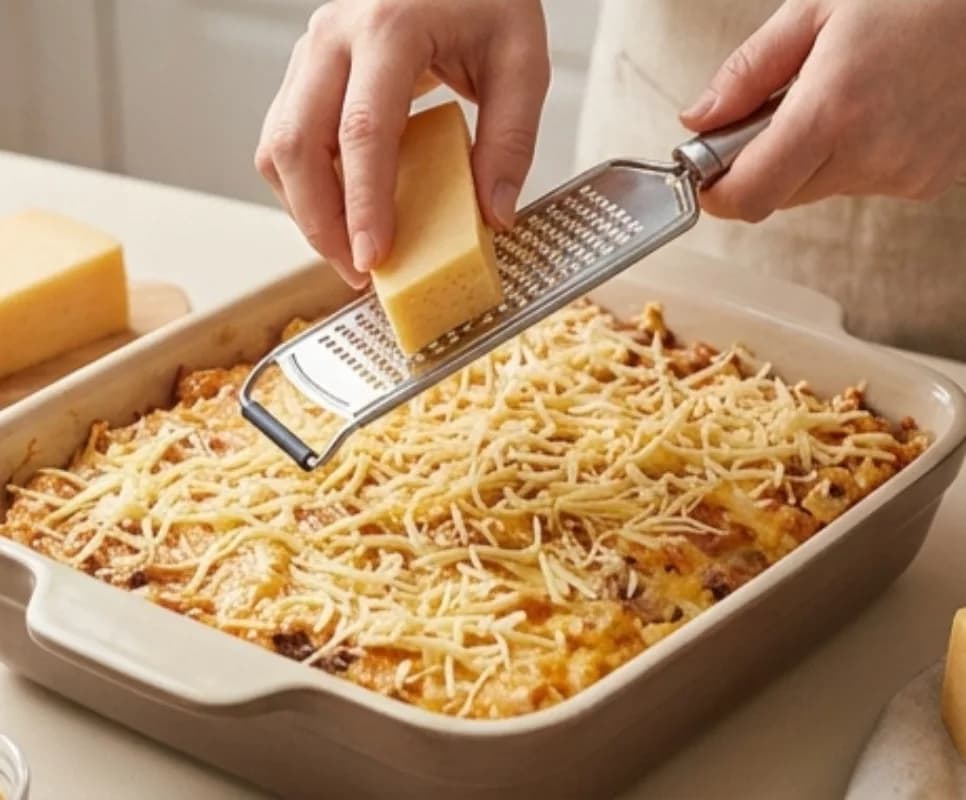 Посыпьте сыром и запекайте