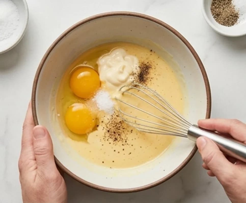Make the egg mixture