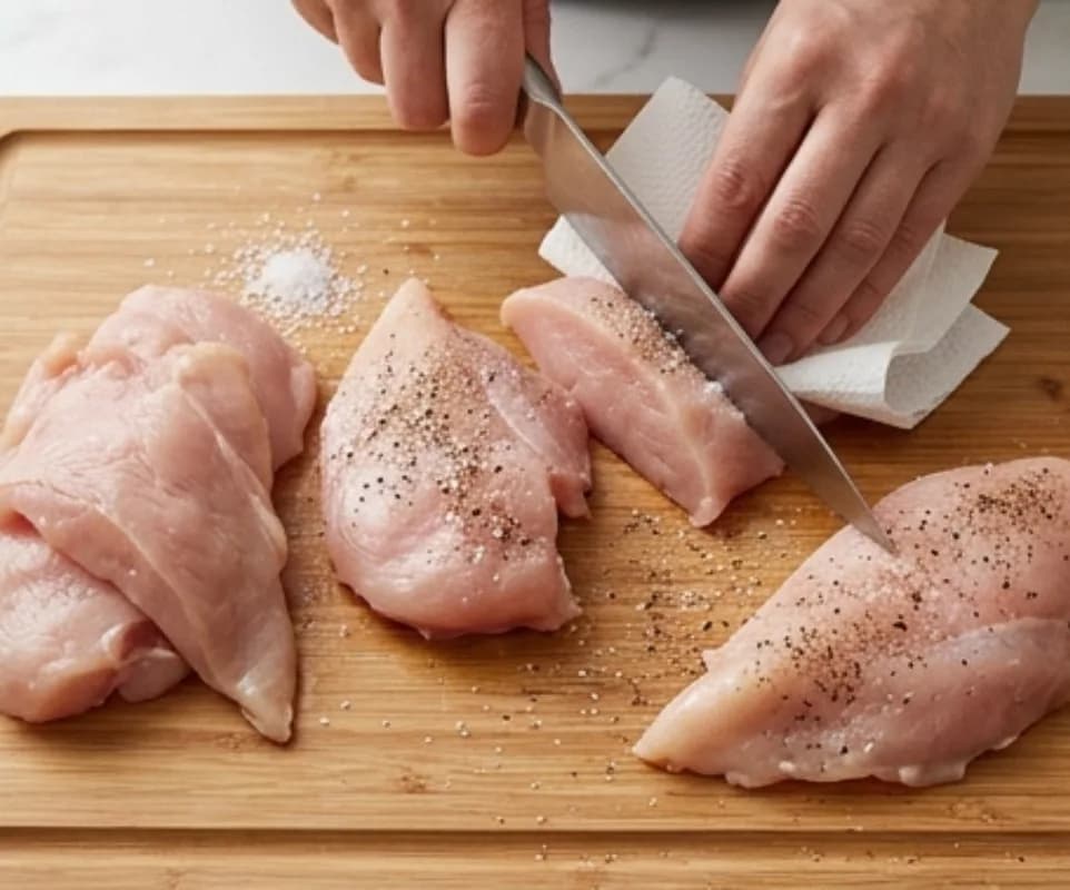 Prepare the chicken