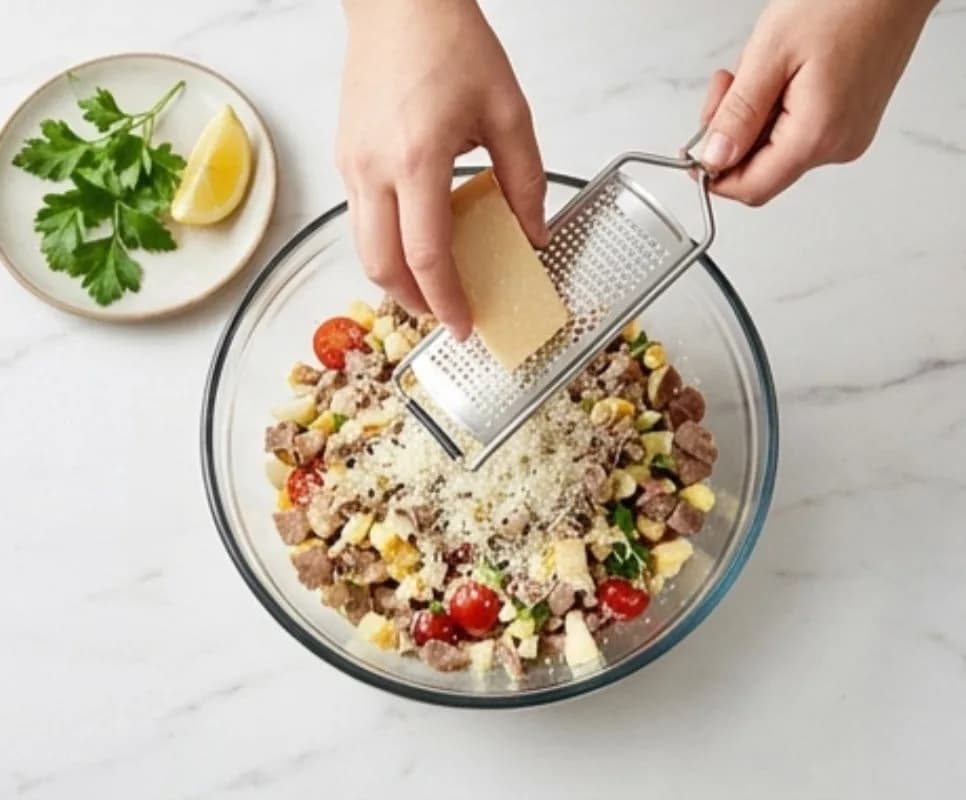 Top with Cheese and Serve