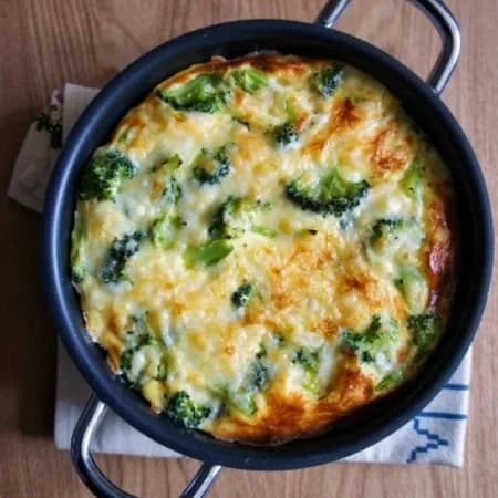 Broccoli omelet