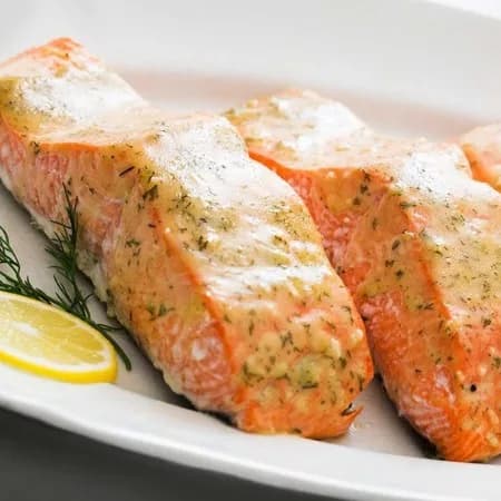 Лосось запеченый