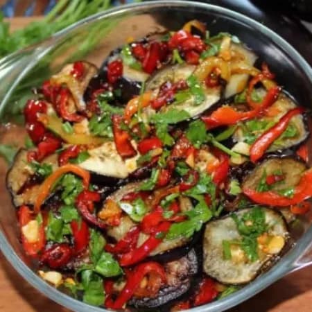 Закуска-гриль овощная