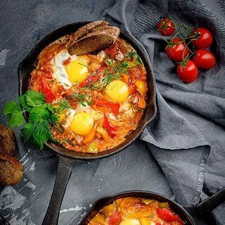 Шакшука с мясом