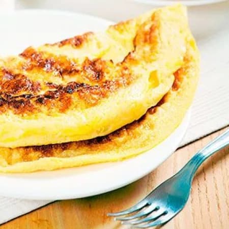 Омлет с творогом 