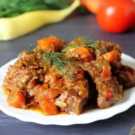 Beef stew with vegetables