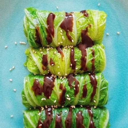 Спринг-роллы с форелью