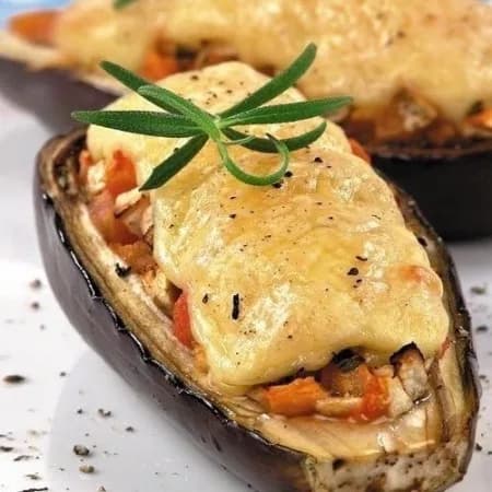 Stuffed eggplant