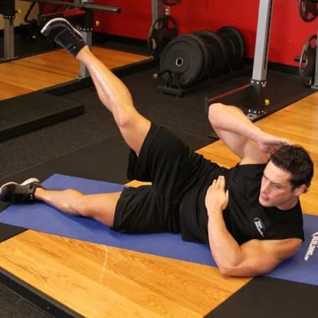 «Складной нож» в положении на боку