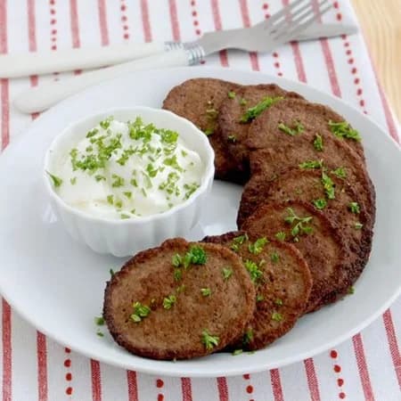 Печеночные оладьи