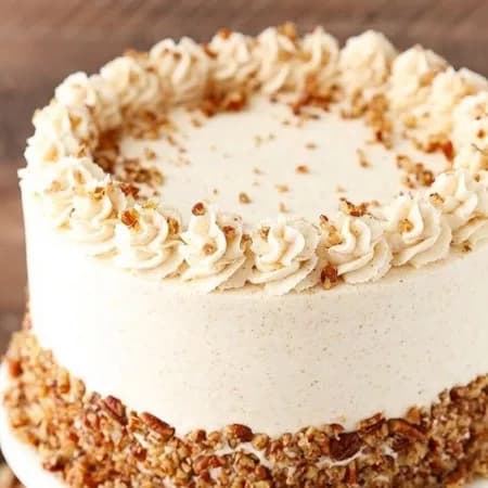 Мини-торт со сливками