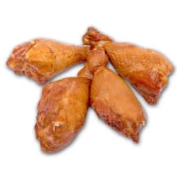 Куриная голень тушёная или варёная (мясо с кожей)