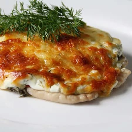 Курица под сырной шапкой