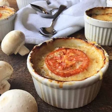 Грибная запеканка