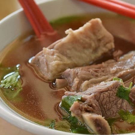 Суп  на свиных ребрах