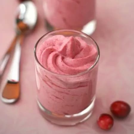 Клюквенный десерт