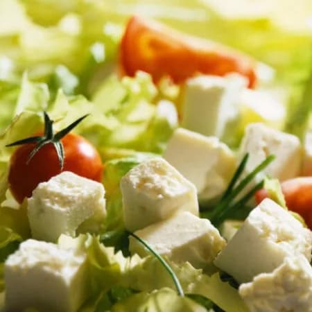 Салат "Цезарь" с фетой