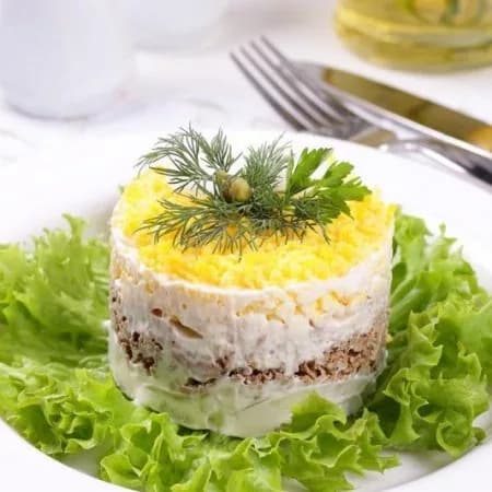 Салат Мимоза