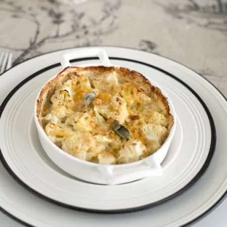 Запеканка из цветной капусты с яйцом