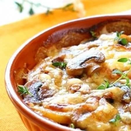 Грибная запеканка