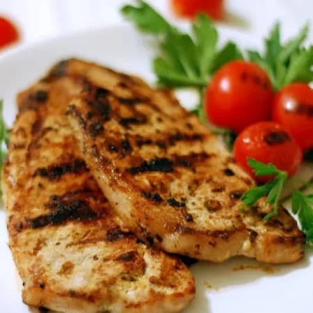 Мясо запеченное на решетке