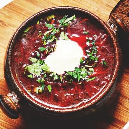 Борщ без мяса