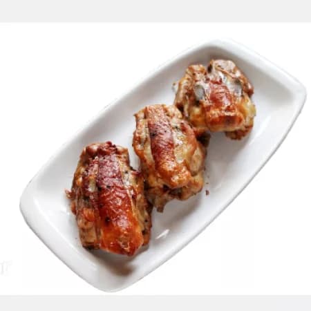 Куриная спинка приготовленная (мясо с кожей)