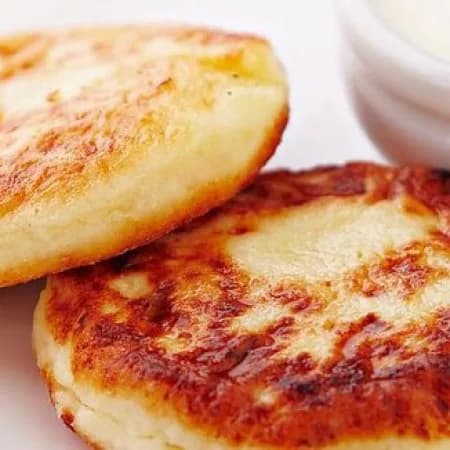 Cheesecakes with cheese