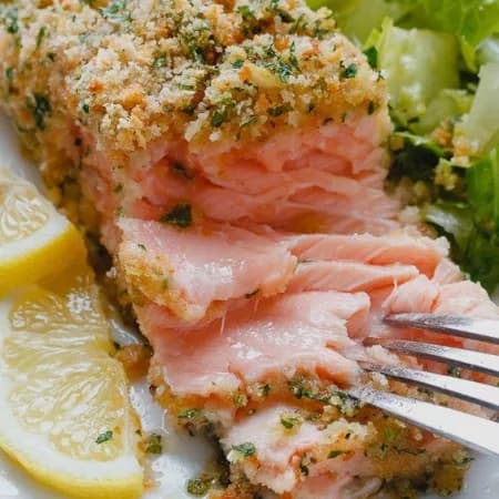 Запеченная рыба в шубе