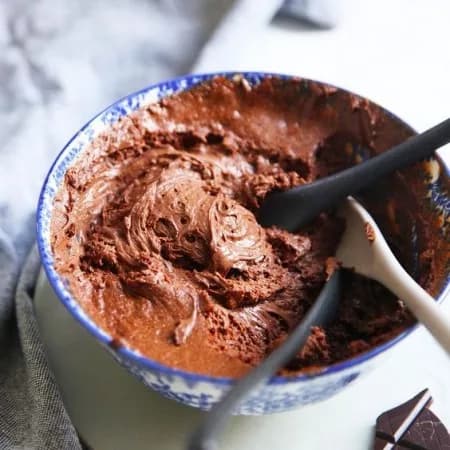 Шоколадный пудинг из творога